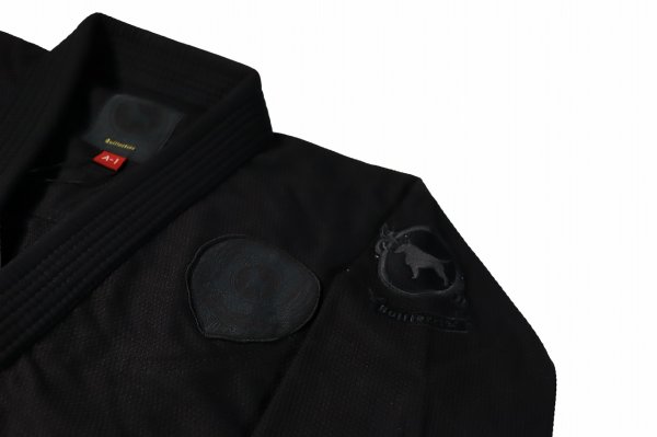 Photo6: BULLTERRIER Jiu-Jitsu Gi SHADOW Black (6)
