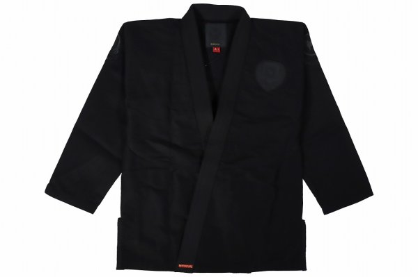 Photo1: BULLTERRIER Jiu-Jitsu Gi SHADOW Black (1)