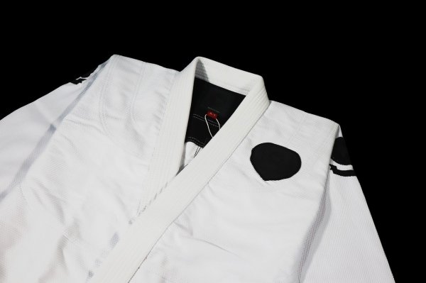 Photo5: BULLTERRIER Jiu-Jitsu Gi SHADOW White (5)