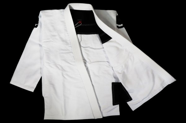 Photo2: BULLTERRIER Jiu-Jitsu Gi SHADOW White (2)