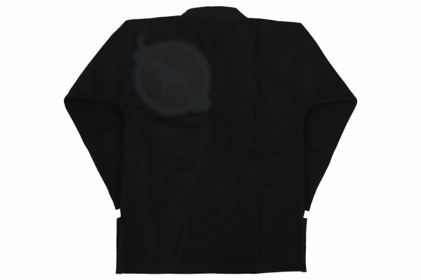 Photo3: BULLTERRIER Jiu-Jitsu Gi SHADOW Black (3)
