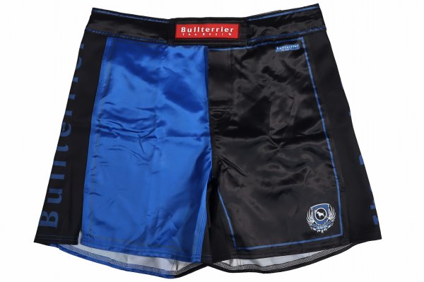 Photo4: BULL TERRIER Fight Shorts RANK 5.0 Blue (4)