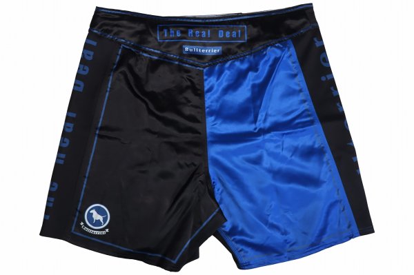 Photo5: BULL TERRIER Fight Shorts RANK 5.0 Blue (5)