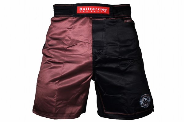 Photo1: BULL TERRIER Fight Shorts RANK 5.0 Brown (1)