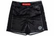 Photo4: BULL TERRIER Fight Shorts RANK 5.0 Black (4)
