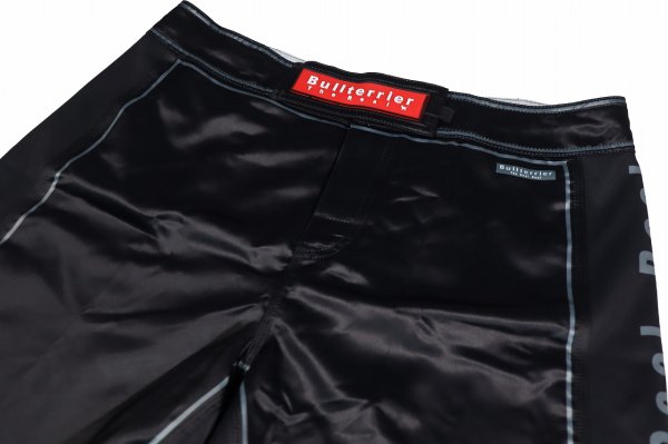 Photo6: BULL TERRIER Fight Shorts RANK 5.0 Black (6)