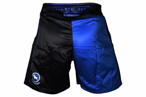 Photo3: BULL TERRIER Fight Shorts RANK 5.0 Blue (3)