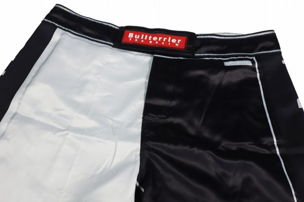 Photo6: BULL TERRIER Fight Shorts RANK 5.0 White (6)