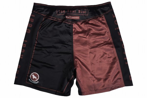 Photo5: BULL TERRIER Fight Shorts RANK 5.0 Brown (5)