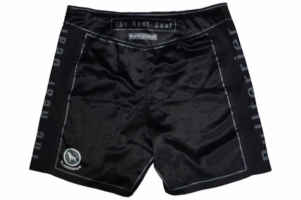 Photo5: BULL TERRIER Fight Shorts RANK 5.0 Black (5)