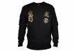 Photo4: BULL TERRIER Sweatshirt TORAH Black (4)