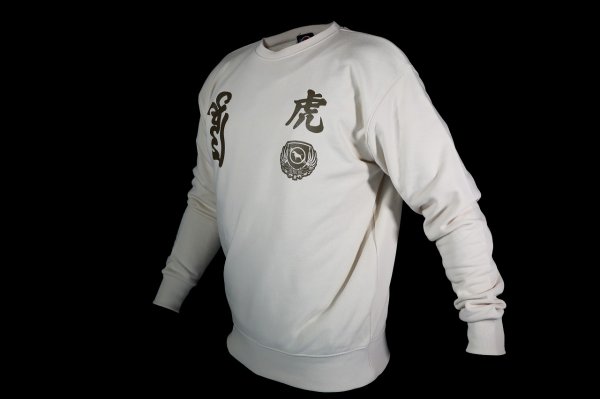Photo5: BULL TERRIER Sweatshirt TORAH Light Beige (5)