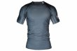 Photo1: BULL TERRIER Rash Guard TRADITIONAL Short Sleeve Steel (1)
