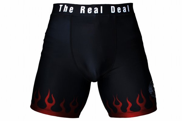 Photo1: BULL TERRIER Spats FIRE Black (1)