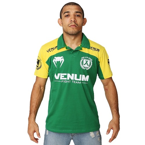 green yellow polo shirt
