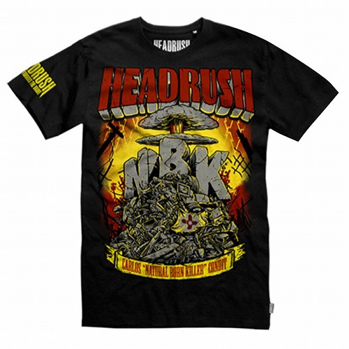 Headrush T-shirt CARLOS CONDIT UFC171 Black