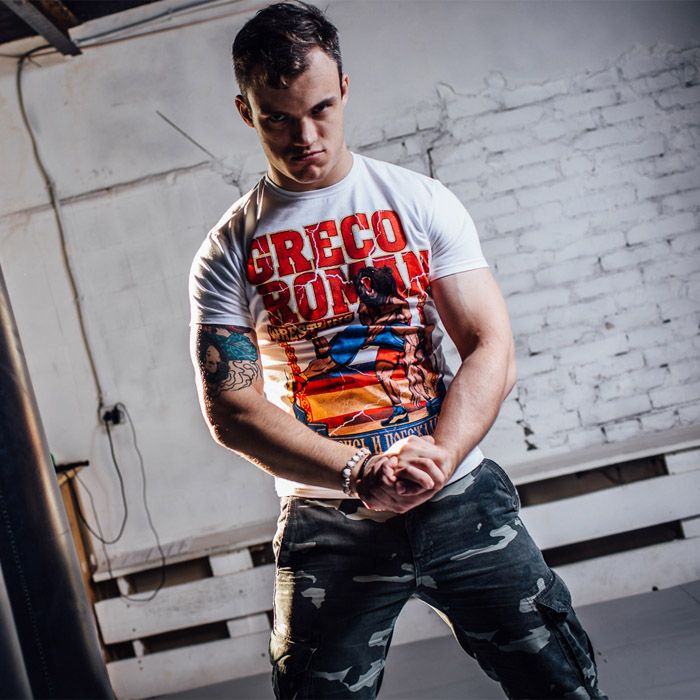 Jitsu T-shirt Greco Roman wrestling 