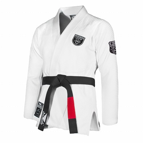 BAD BOY Jiu Jitsu Gi LEGACY MASTER White Fighters Shop Bull Terrier