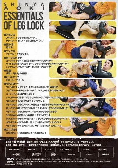 送料無料キャンペーン?】 柔術DVD LEG LOCK ENCYCLOPEDIA 足関節