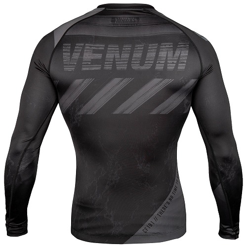 VENUM Compression Shirt AMRAP Long Sleeve Black/Gray - Fighters Shop ...