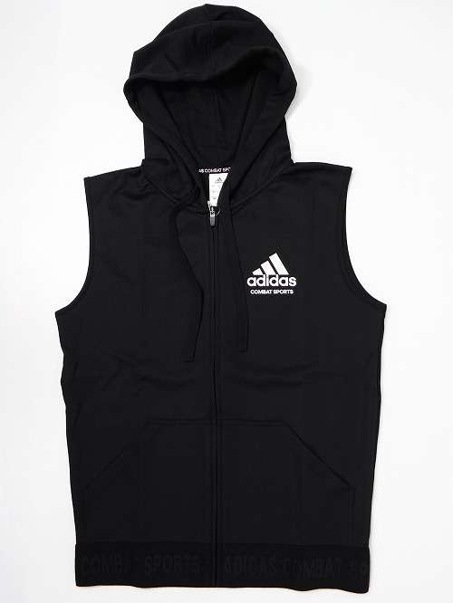 adidas boxing sleeveless hoodie
