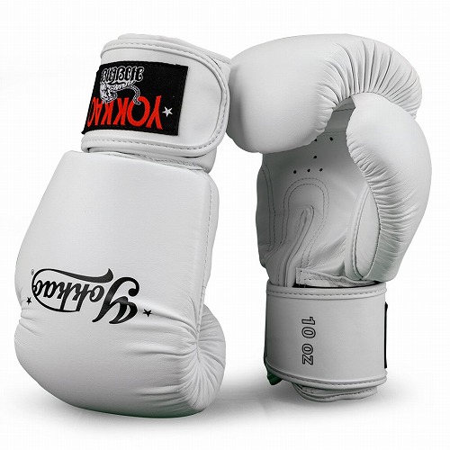 Download Yokkao Boxing Glove VERTIGO White - Fighters Shop Bull Terrier