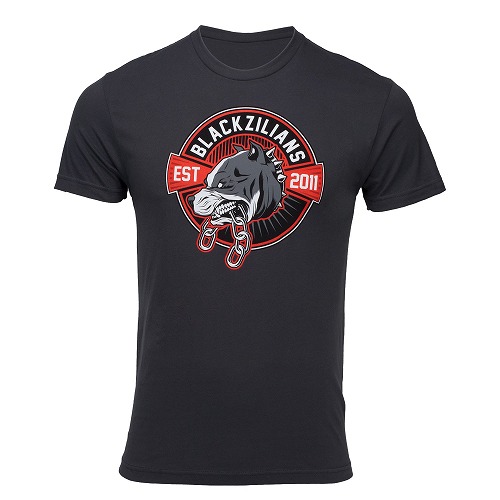 JACO T-shirt BZ Pitbull Crew Charcoal - Fighters Shop Bull Terrier